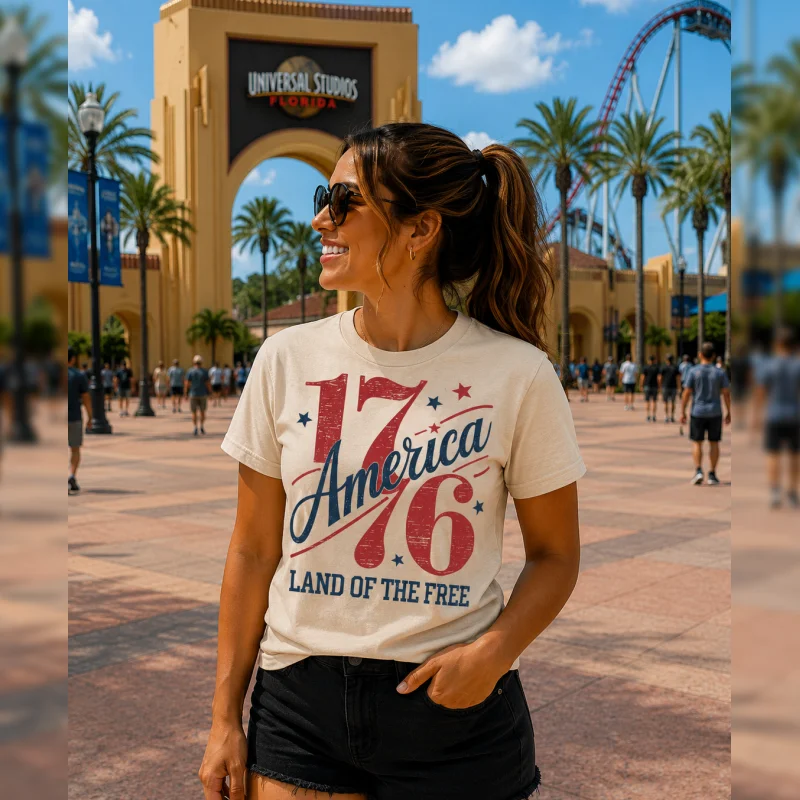 T-Shirt - America - Land of the free