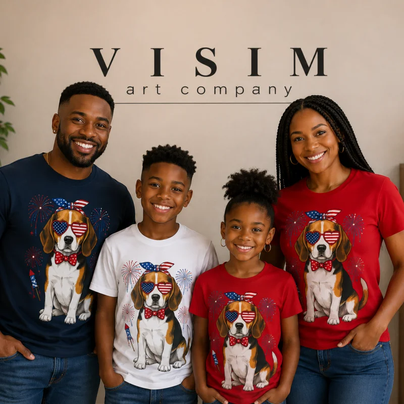 T-Shirt - America - Dog