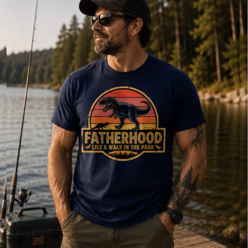 T-shirt - Father's Day - Fatherhood - Like a Walk In The Park