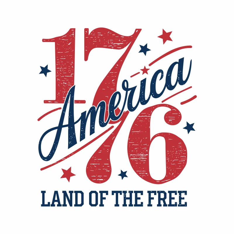 T-Shirt - America - Land of the free — alternate view